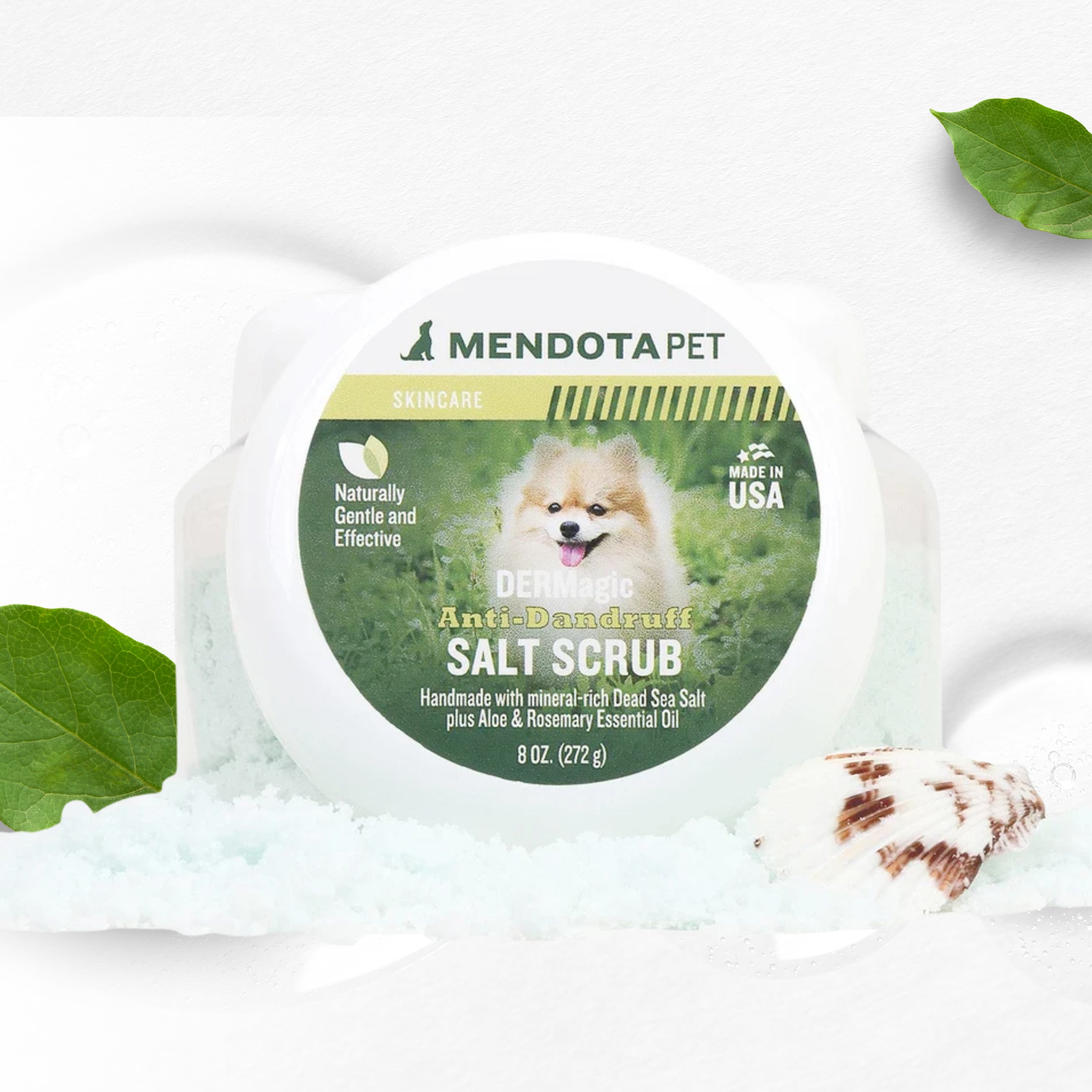 DERMagic Dead Sea Salt Scrub for Dogs | Dog Anti-Dandruff & Itching ...