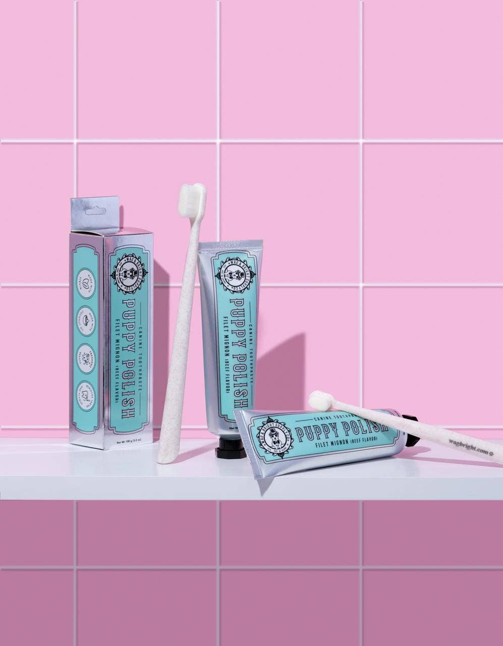 Puppy Polisher Eco Toothbrush - (Medium)